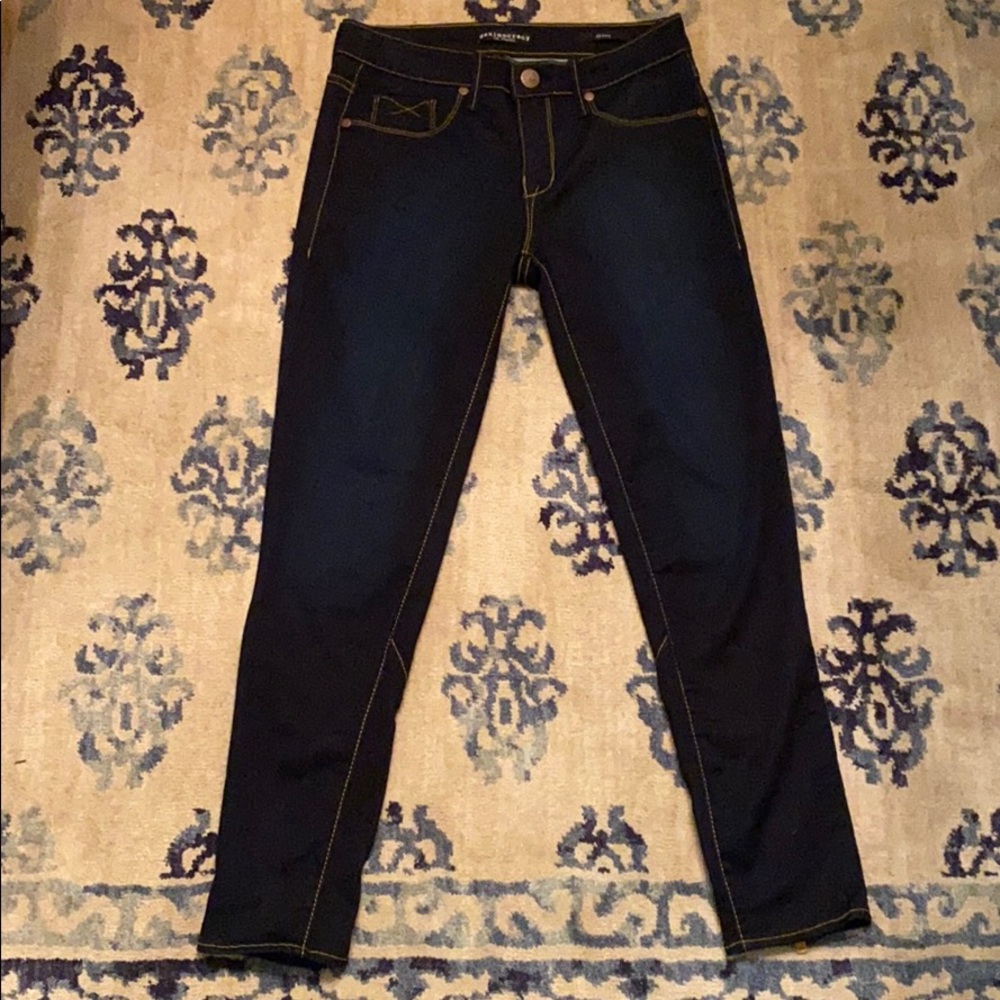 Denimocracy Skinny Jeans with back zipper Detail